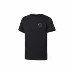 Li Ning peegeldava logoga must meeste l&uuml;hikeste varrukatega &uuml;mara kaelusega T-s&auml;rk ATSS019-2 XXXL