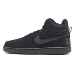 Nike Court Borough Mid Vabaaja Mugavad Toetavad Tossud Meeste Tossud Must 838938-003 42.5