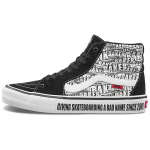 Vans Sk8 Pro k&otilde;rged rula tossud Graffiti Unisex tossud Must Valge VN0A45JDV0B 36