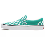 Vans Slip-On Seeria Ruuduline Vabaaja Madalad Rula Kingad Unisex toss Roheline Valge VN0A5JMHB00 36.5