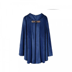 Meeste Sametine Kapuutsiga Keep Renessanss Keskaegne Kapuutsiga Keep Naistele Meestele Halloween Steampunk Pullover Metallist Aaspandiga S 96cm must