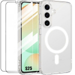 Coque - BOOLING - pour Samsung Galaxy S25 - Protection Solide- Transparente - 2 Verres