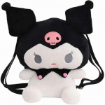 My Melody Kuromi Seljakott Cinnamoroll Pehmem&auml;ngukott Armas Multifilmi &Otilde;lakott Anime F&auml;nni M&auml;nguasjakott, Reisimiseks, Keskmine, Must//valge