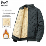 Maoren Men's Thickened Lambswool Lined Winter Padded Jacket 4XL