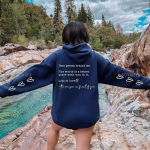 Kallis Inimene Minu Taga Kapuutsikas Be Kind Kampsun Vaimne Tervis Positiivne Jumper Enesetapu Teadlikkuse Kapuutsikas S&uuml;dame Varruka Detail Pullover S gray