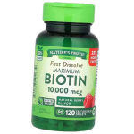 Biotiin, Maksimaalne biotiin 10000, Nature's Truth 120 tabletti Marja (36509038) 120tab Berry