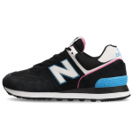 New Balance 574 Must Vibrantne Taevasinine Roosa Naiste Tossud WL574CK2 35