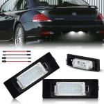 POPMOTORZ BMW LED numbrim&auml;rgituli E81 E87 E63 E64 E89 Z4 F20 F21 Numbrim&auml;rgituli 6500K &Uuml;ksus Super Valge E81 E87 Number light