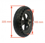 8,5-tollise Xiaomi Mijia M365 elektrit&otilde;ukeratta k&auml;rgstruktuuriga l&ouml;&ouml;ki summutav t&auml;iskummist rehv Inner Tube 8.5x2