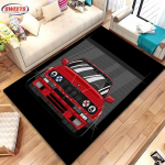 3D Prinditud V&otilde;idus&otilde;iduauto Mustriga Vaip Magamistoa jaoks E30 Dekoratsioon Libisemisvastane Kodu Elutoa Diivani Vaip Kohvilaua Vannitoa P&otilde;randamatt 40x60cm