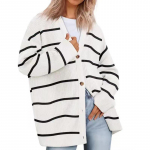 Naiste vabaaja massiivne kootud kampsun V-kaelusega pikkade varrukatega n&ouml;&ouml;biga soe kampsun daamile Soft Mugav soe lihtne kampsun 4XL