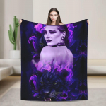 Superpehme Tekk Lennureisiks Rhea Ripley Pro-maadlus Visketekk Flanellist Voodikate Elutoa Diivani Voodi Katteks 30x40in