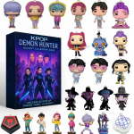 Kpop Deemonik&uuml;tid Advendikalender Huntrix Rumi Mira Zoey SAJA Poisid Derpy Tiiger Uusaasta Kaunistused J&otilde;ulude Tagasilugemise M&auml;nguasjad Kingitused