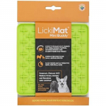Tapis d'alimentation - LICKIMAT - Mini Classic Buddy - Caoutchouc non toxique - 15x15 cm - R&eacute;duit l'anxi&eacute;t&eacute; roheline