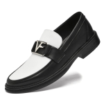 Luksusbr&auml;nd Meeste Ehtsad Nahast Kingad Slip-on Terava Otsaga Mitmev&auml;rvilised Brogues Oxford Meeste Ametlikud Kingad Pulma-kontorikingad Mehed 41 black