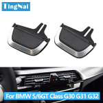Car Front Rear AC Vent toggle Grille Clip Slider Replace For BMW 5 6GT Series G30 G31 G38 G32 520d 525i 530i 540i 540d Rear 1PC