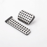 2 PCs car fuel brake Pedal For Mercedes benz C GLC E Class W205 X253 W213 -, without drilling, car accessories