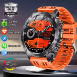 T-Rex 3 S&otilde;jalise kvaliteediga 1000mAh aku Nutikell IP68 Veekindel GPS Bluetooth-k&otilde;ne AMOLED HD Meeste Spordi 2025 Uus Nutikell Sports Watch