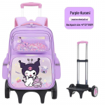 MIAOQIAO Kuromi Laste ratastega seljakott Small Children's