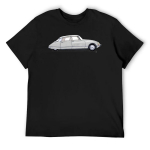 Citroen DS Argent T-s&auml;rk pluss suuruses riided higistamist suur ja pikk t-s&auml;rgid meestele S mitmev&auml;rviline