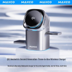 Recci MW15 3-in-1 magnetiline Qi2 juhtmevaba laadimisalus