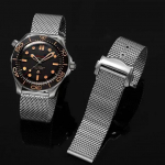 Omega 007 Milano kellarihm merihobu 300 veatu surma vaatluskoht rabarber mesilane terasest k&auml;ev&otilde;ru 20mm Kellarihmad 20mm h&otilde;be