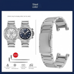Titaanist sulamist kellarihm T141 Tissot 1853 T-Race seeria T141.417 jaoks Veekindel metallist kellarihm 24mm K&auml;ev&otilde;ru meestele t&ouml;&ouml;riistaga 24mm h&otilde;be