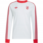 Adidas Liverpooli Jalgpall Vabaaja Retro Pikkade Varrukatega T-s&auml;rk Meeste pealisr&otilde;ivad JZ2543 M