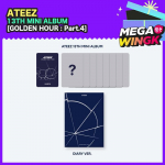 ATEEZ KULDNE TUND : Osa 4 (13. minialbum) [P&auml;eviku versioon] + Eeltellimuse soodustusfoto (Liikme valitav) Hong Joong