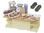 Sylvanian Families M&ouml;&ouml;bel [Saare k&ouml;&ouml;k] Ka-423 ST Mark Sertifitseeritud M&auml;nguasi Nukumaja 3-aastastele ja vanematele, Sylvanian Families by Epoch beige