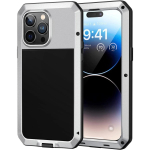 Tugevast alumiiniumist metallkate iPhone 16 15 14 13 12 11 ProMaxile P&otilde;rutuskindel Gorilla Glass metall&uuml;mbris iPhone XS Max XR 7 8 jaoks For iPhone 14 Plus