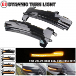 D&uuml;naamiline k&uuml;ljepeegli suunatulelatern Volvo XC60 2014 2015 2016 2017 jaoks LED-suunatule indikaator