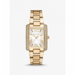 Michael Kors Suur Emery Pav&eacute; Kuldse Tooniga K&auml;ekell MK4643 kuld