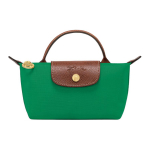Longchamp Le Pliage originaal metallist lukuga trukiga sulgur taaskasutatud l&otilde;uendist naiste k&auml;ekott roheline 34175089P88 Green