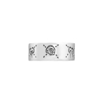 Gucci Ghost 9 mm l&auml;ikiv 925 h&otilde;bedast s&otilde;rmus Unisex s&otilde;rmused 455318-J8400-0701 Dust Bag+Box (Random Color),10