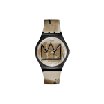SWATCH Unisex 41mm Kohvitassiga K&auml;ekell SUOZ355 SUOZ355 Coffee