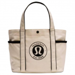 Lululemon Daily 6.5L Br&auml;ndi logoga l&otilde;uendist kandekott Unisex kandekotid Naturaalne LU9BXWS-NAT/BLK Natural,Mini