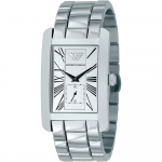 Emporio Armani Luigi Must Nahast Meeste Kvartsikell AR0145 must