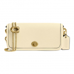 Coach Dinky 14 Logotr&uuml;kiga Nahast Crossbody Kott Mini Naiste kotid Kollane CZ108-B4LGZ Basic Set (Bag+Dust Bag)