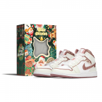 Jordan Air Jordan 1 Vintage Korvpallijalatsid Naiste Keskmise k&otilde;rgusega Valge DQ8423-616(TeamA-S-BOX) 35.5