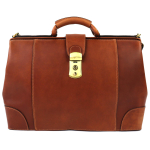 Very Good RED BRIDGE Business bag Genuine Leather Doctor's Bag Brown mens Used brown
