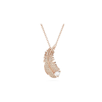 Swarovski sulakujuline ripats imitatsioonkristallist kaelakee naistele roosakuldne 5663483 Box (Random Color)