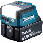 Makita ML817 juhtmeta t&ouml;&ouml; 18V ja laadija m&uuml;&uuml;gil Valgus, (Aku eraldi) sinine