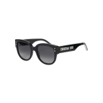 Diori t&auml;hekujuline dekoratiivne logoga ruudukujuline p&auml;ikeseprillid unisex p&auml;ikeseprillid DIORPACIFIC-B2F Basic Packaging-Eyeglass Case+Box,Black 10A1