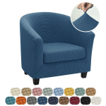Jacquard Club tugitooli kate Veniv aktsenttugitooli kate Padjakate Elastne &uuml;hekohalise diivani katted elutuppa gray