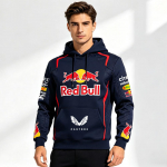 Meeste Kevad-S&uuml;gis Red Bull F1 V&otilde;idus&otilde;idu ja Mootorratturite R&otilde;ivad, Red Bull Ni&scaron;istiil, Uus Tr&uuml;kitud Pikkade Varrukatega Stiil XS