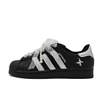 Adidas Originals Superstar 2 H&otilde;bedane Tiib V&auml;rvimuutev Nahk Madalad Rula Kingad Unisex H&otilde;bedane JI0079(Team499-) 35⅔