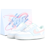 Nike Court Vision 1 Nahast Kulumiskindel Kerge Kulumiskindel Ja Kerge Madala s&auml;&auml;rega Rula Kingad DH3158-301(Team1559-SBOX) 36 white