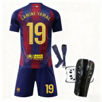 Barcelona Yamal Laste Spordivarustus Jalgpallis&auml;rgi Komplekt, Sinine 110-120 CM sinine