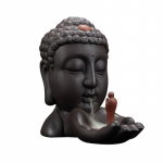 Creative Backflow viirukip&otilde;leti keraamiline Buddha kuju Aroomiteraapia budistlik viiruk Kodukaunistus Kaunistused K&auml;sit&ouml;&ouml;